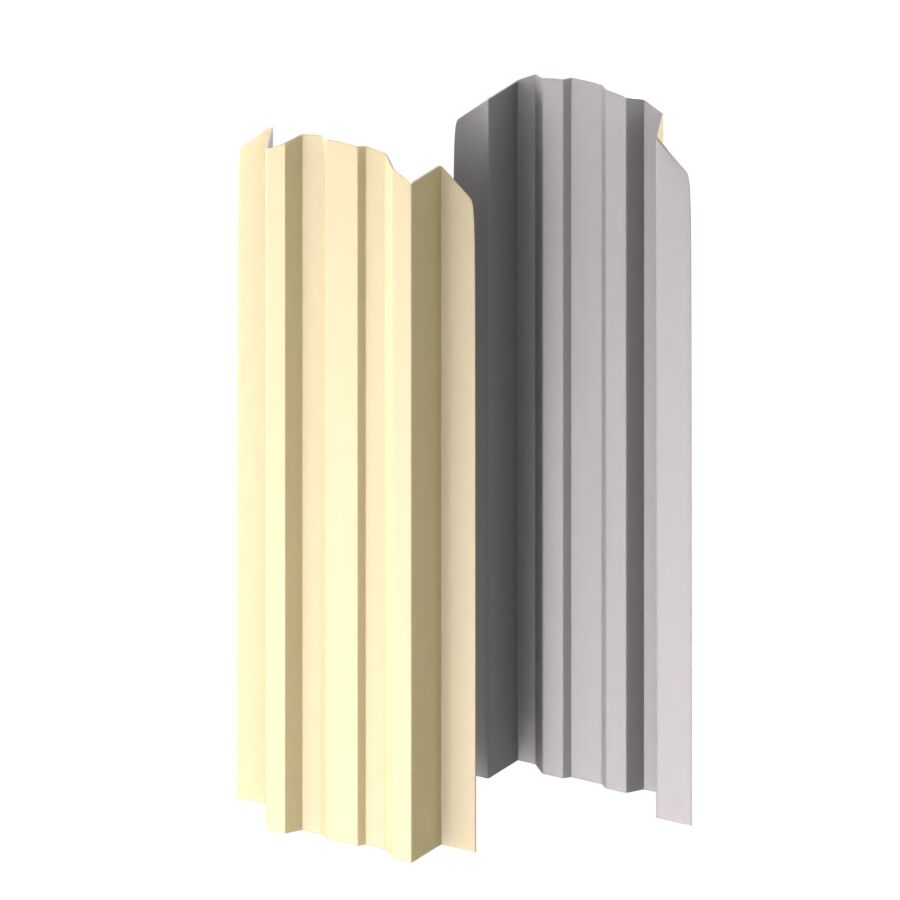 Штакетник металлический МП LANE-O фигурный NormanMP купить в Санкт-Петербурге