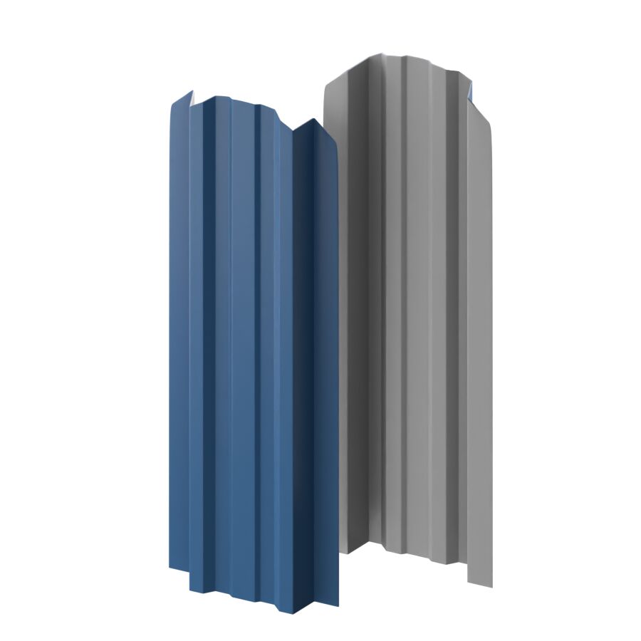 Штакетник металлический МП LANE-O фигурный Puretan купить в Санкт-Петербурге