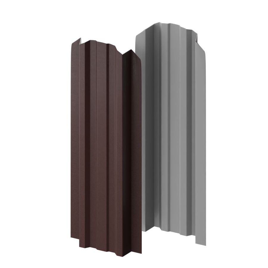 Штакетник металлический МП LANE-O фигурный VikingMP E купить в Санкт-Петербурге