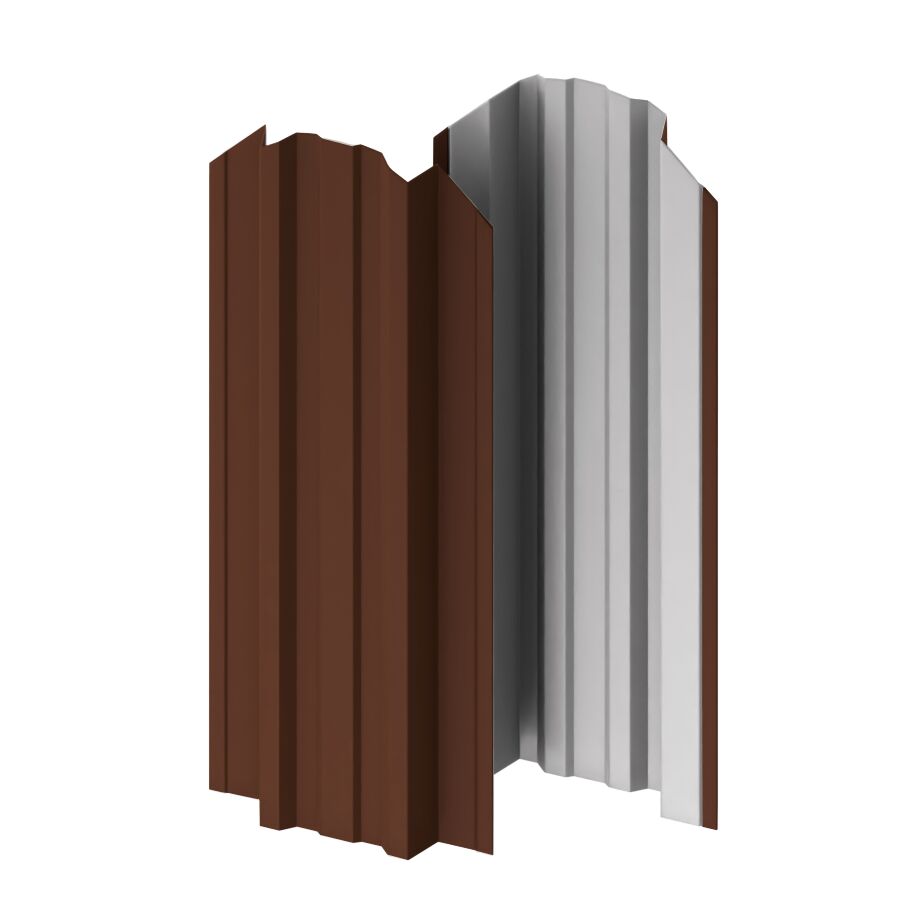 Штакетник МП TRAPEZE-O фигурный 0.50мм Valori {длины по списку} купить в Санкт-Петербурге