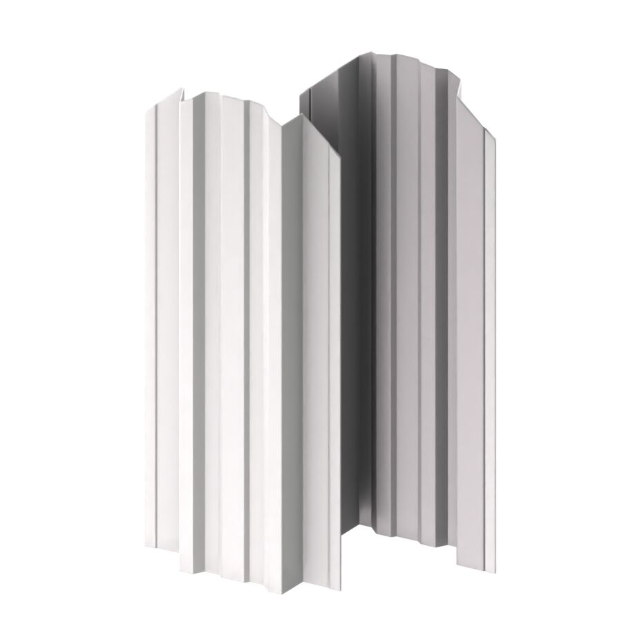 Штакетник МП TRAPEZE-O фигурный 0.40мм ПЭ {длины по списку} купить в Санкт-Петербурге