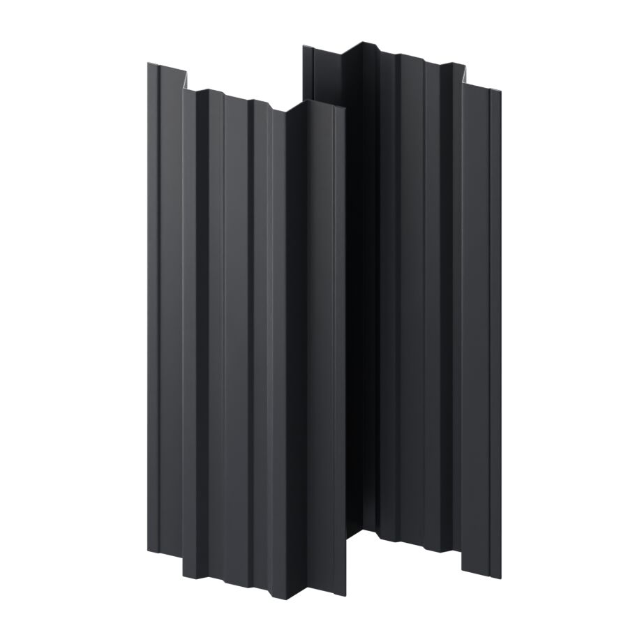 Штакетник МП TRAPEZE-T прямой 0.40мм ПЭ матовый двусторонний {длины по списку} купить в Санкт-Петербурге