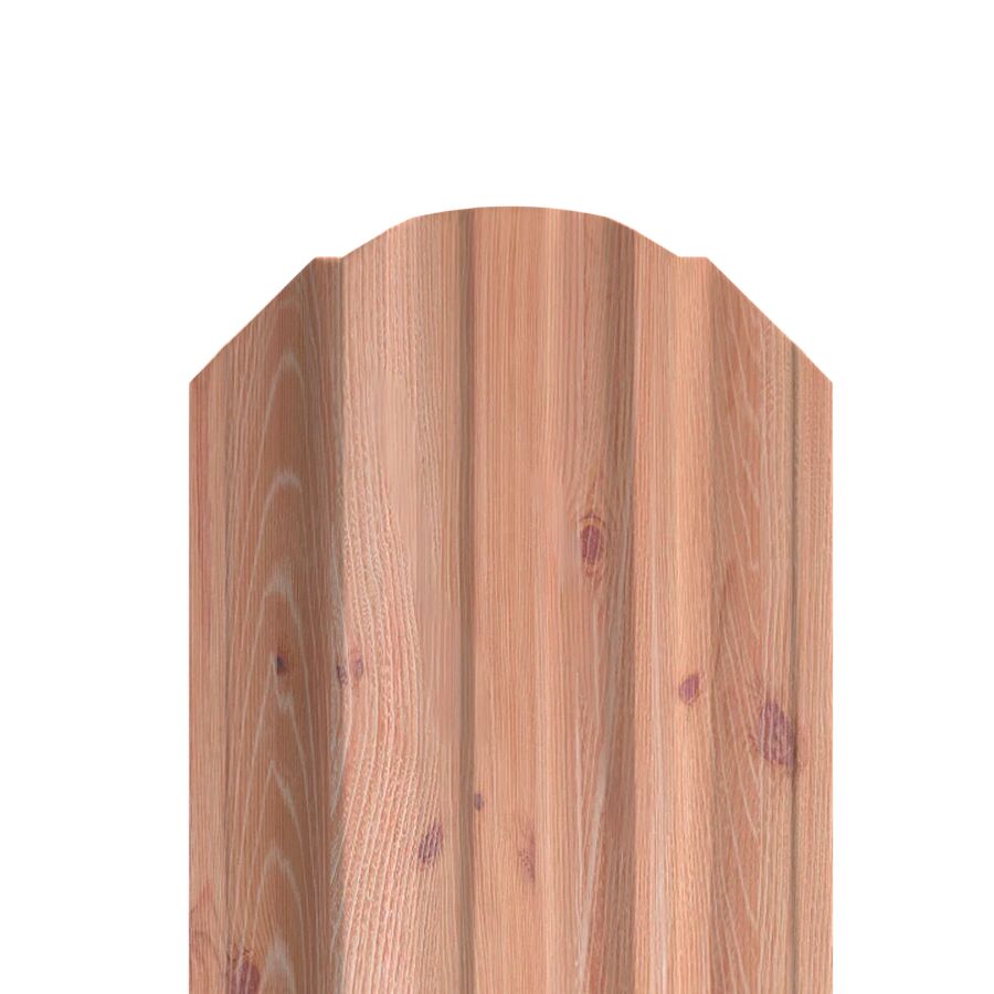 Штакетник МП TRAPEZE-O фигурный 0.45мм Ecosteel Texture {длины по списку} купить в Санкт-Петербурге