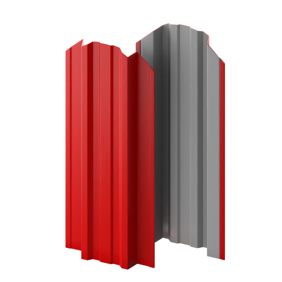 Штакетник МП TRAPEZE-O фигурный 0.50мм Norman {длины по списку} купить в Санкт-Петербурге