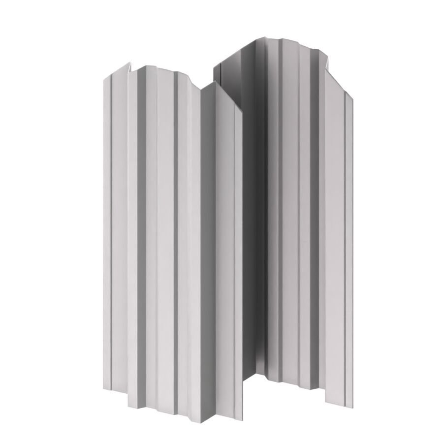 Штакетник МП TRAPEZE-O фигурный 0.45мм ПЭ {длины по списку} купить в Санкт-Петербурге