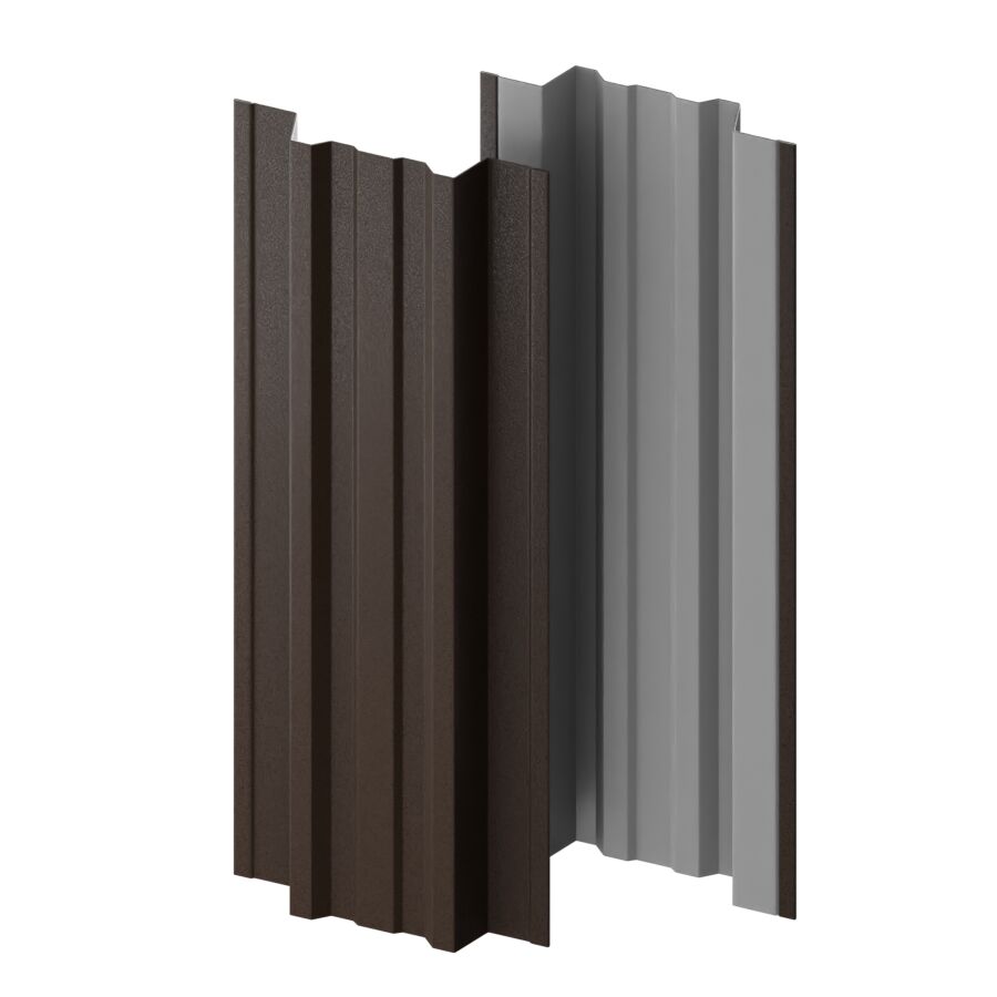 Штакетник МП TRAPEZE-T прямой 0.50мм Valori {длины по списку} купить в Санкт-Петербурге