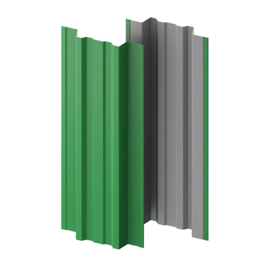 Штакетник МП TRAPEZE-T прямой 0.50мм Norman {длины по списку} купить в Санкт-Петербурге