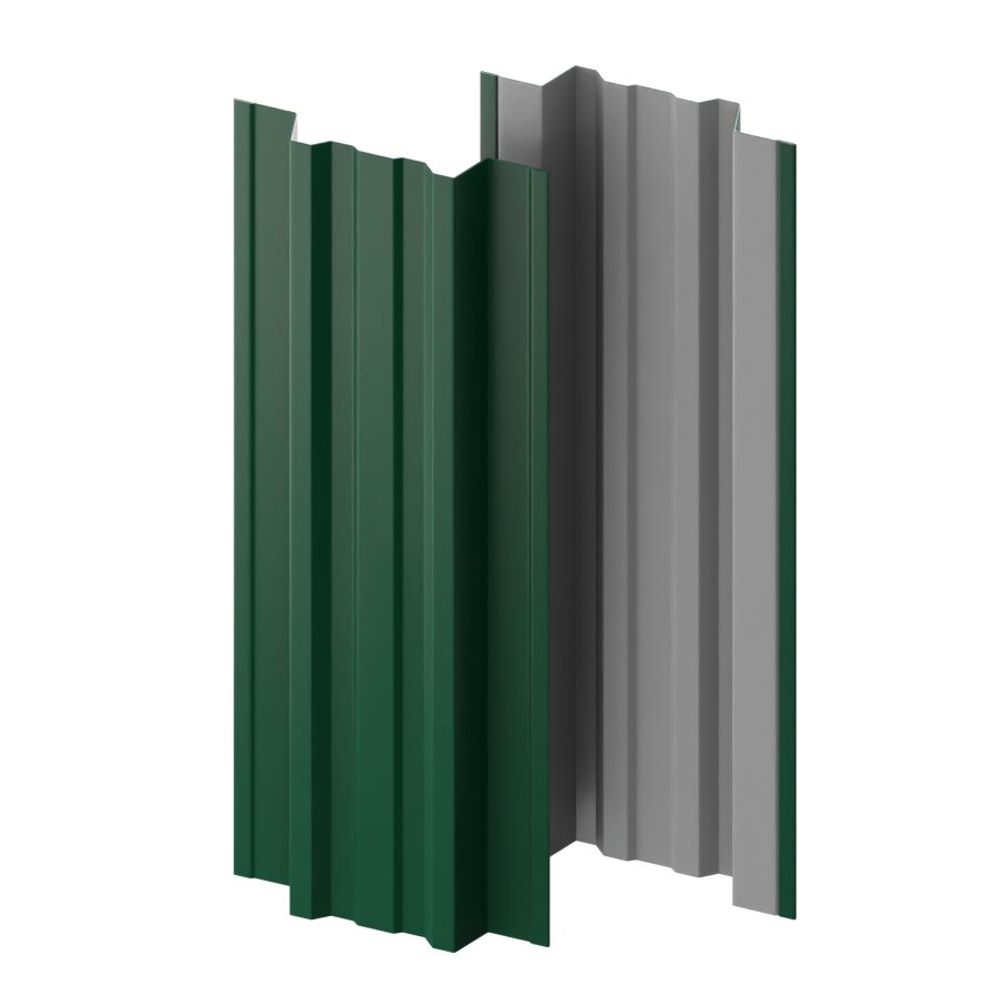 Штакетник МП TRAPEZE-T прямой 0.50мм Norman {длины по списку} купить в Санкт-Петербурге