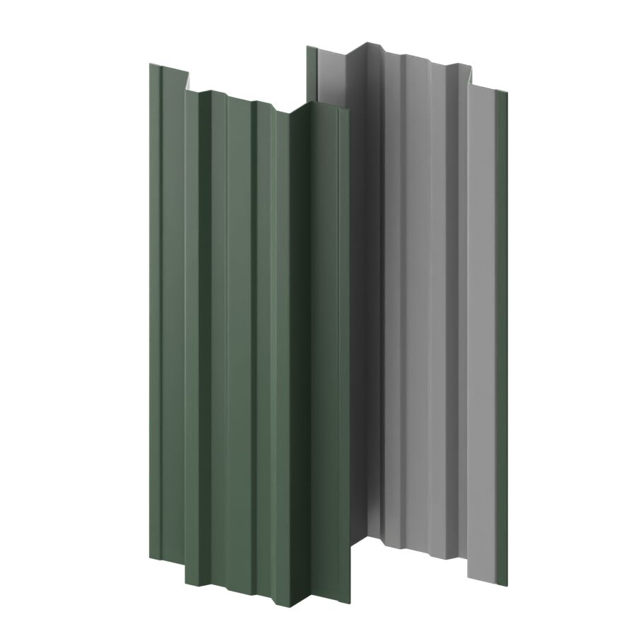 Штакетник МП TRAPEZE-T прямой 0.50мм Puretan {длины по списку} купить в Санкт-Петербурге