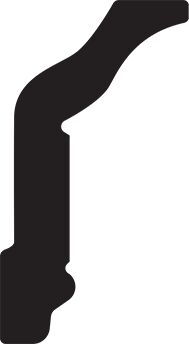 Карниз 6.50.174 2000х36х61 Европласт купить в Санкт-Петербурге