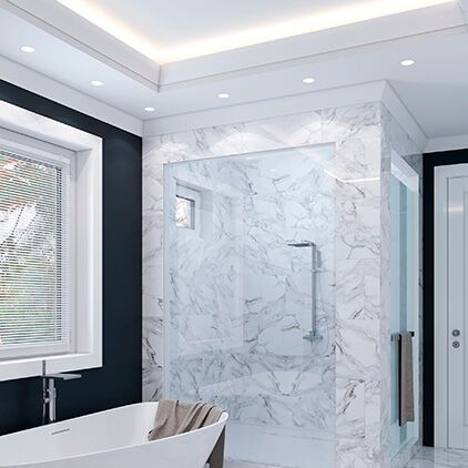 Карниз 6.50.229 2000х49х120 Европласт купить в Санкт-Петербурге