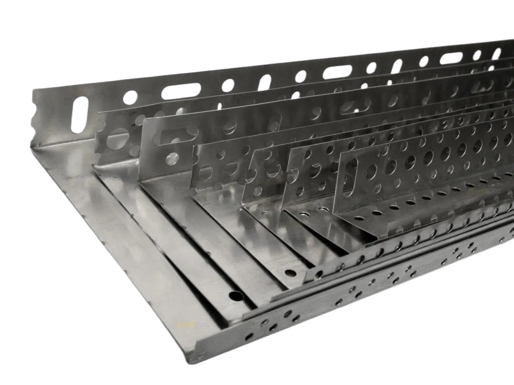 Профиль цокольный опорный алюминиевый STROVER 100мм 2.5м купить в Санкт-Петербурге