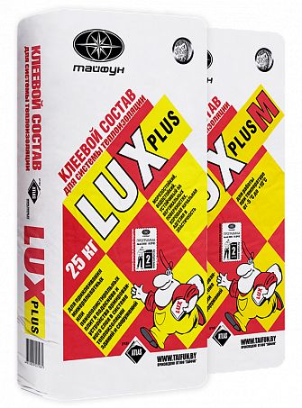 ЛЮКС ПЛЮС КС клеевой состав для приклеивания теплоизоляционных плит купить в Санкт-Петербурге
