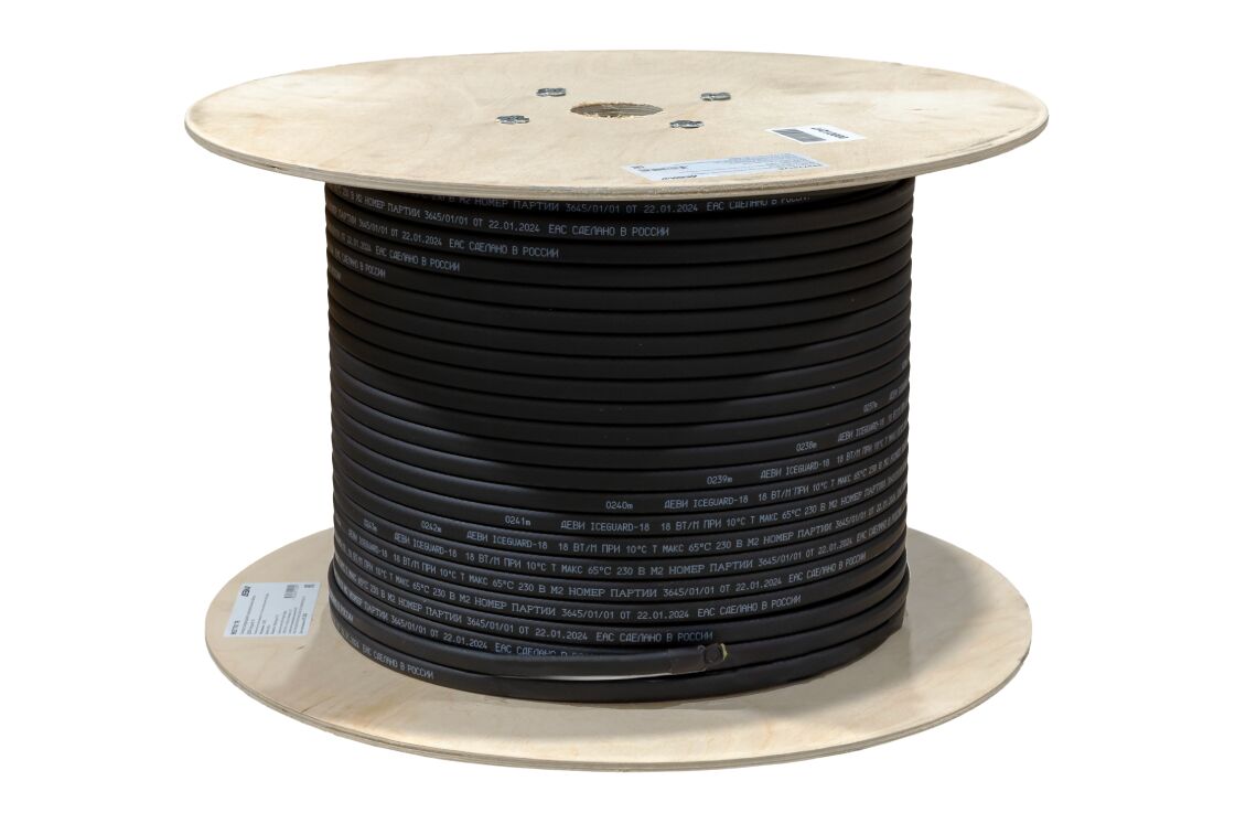 Кабель саморегулирующийся Iceguard-18T 230В 750 м ДЕВИ купить в Санкт-Петербурге