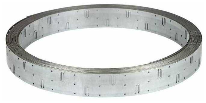 Лента двойная специальная, оцинкованная, (0,05 х 25м) купить в Санкт-Петербурге