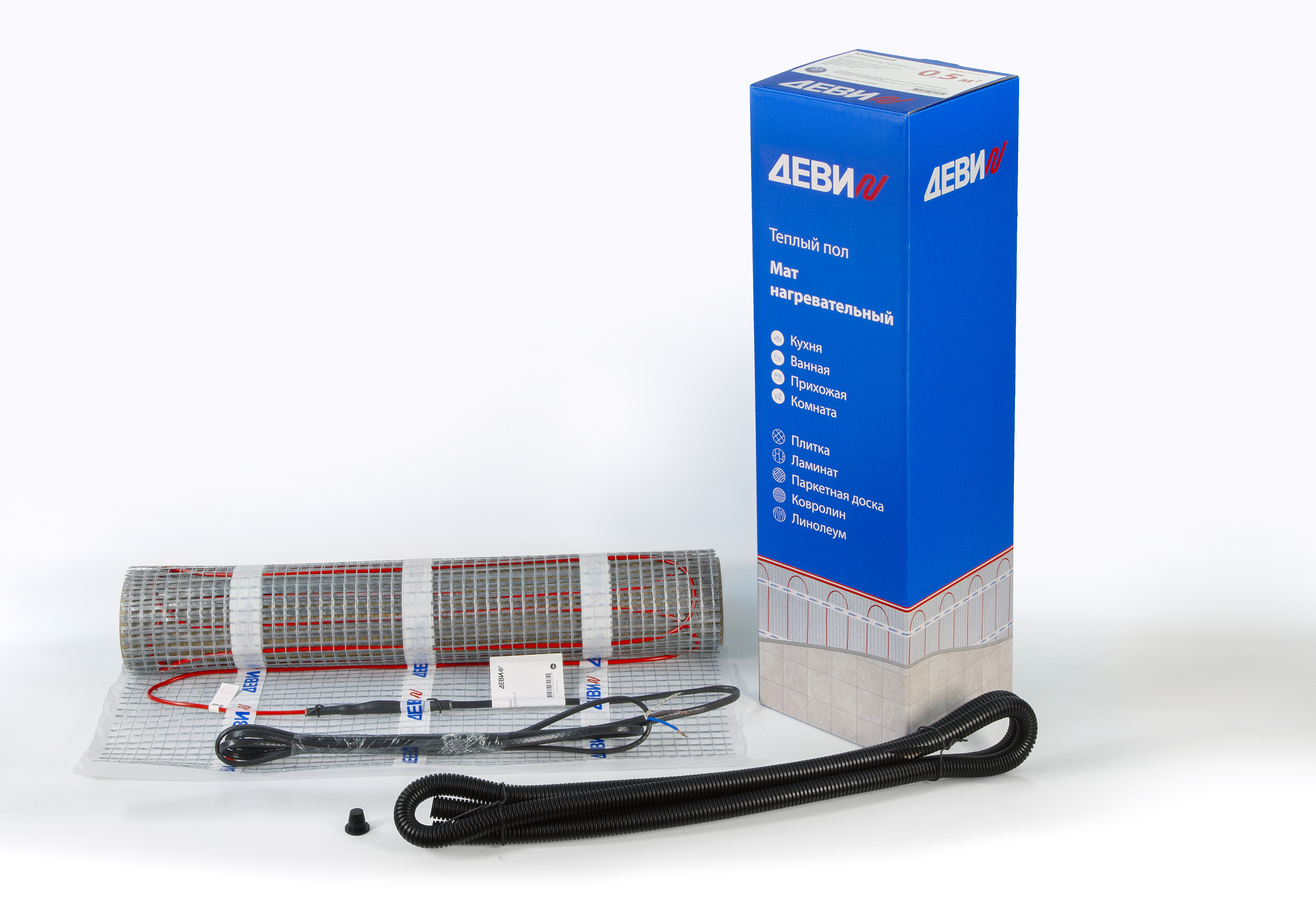 Нагревательный мат ДЕВИ Comfort Mat-150T   1050 Вт   230 В   7 м2 купить в Санкт-Петербурге