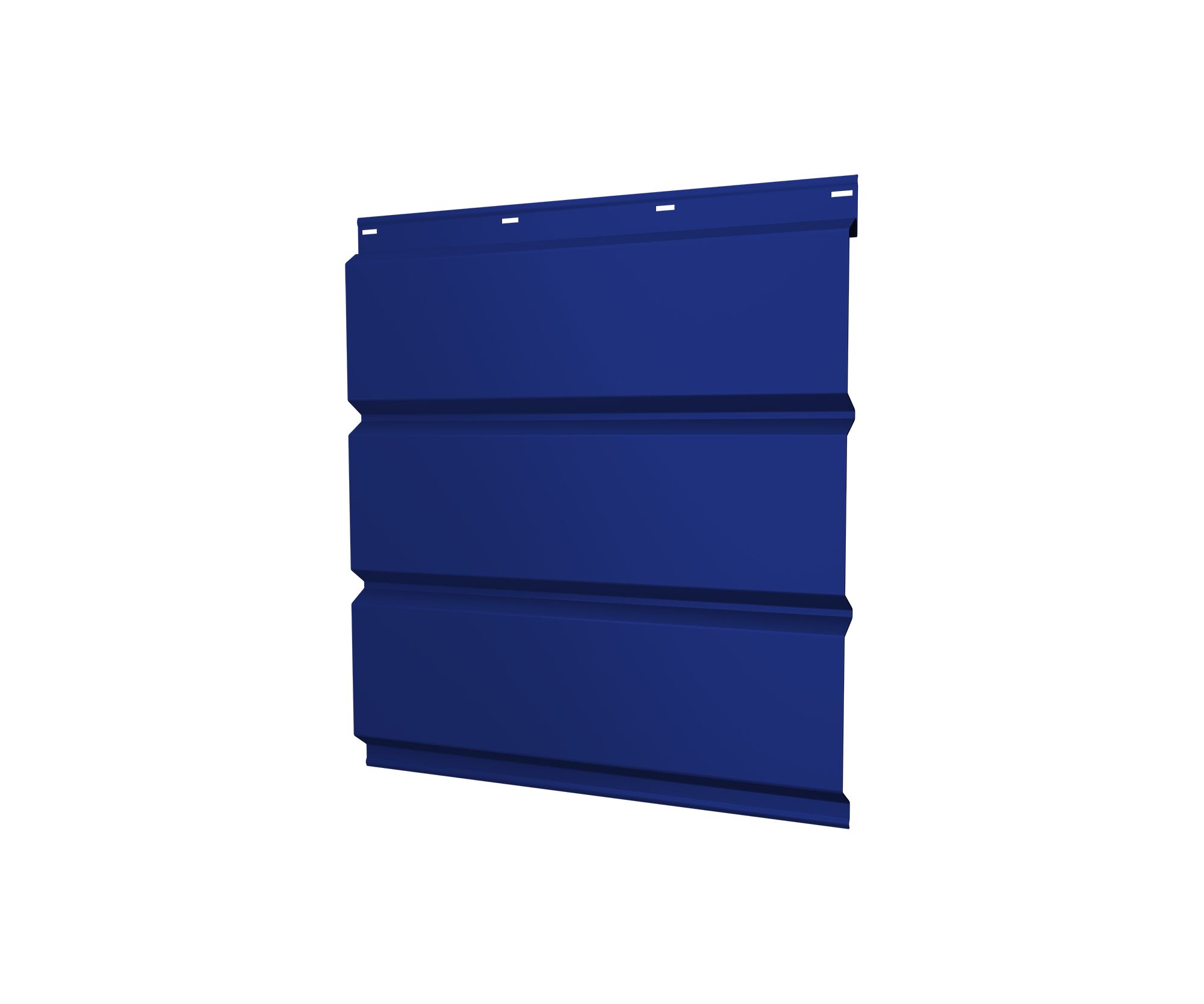 Софит металл без перфорации GL 0.45мм ПЭ (ультрамариновый синий) 5002 {длины по спецификации} купить в Санкт-Петербурге