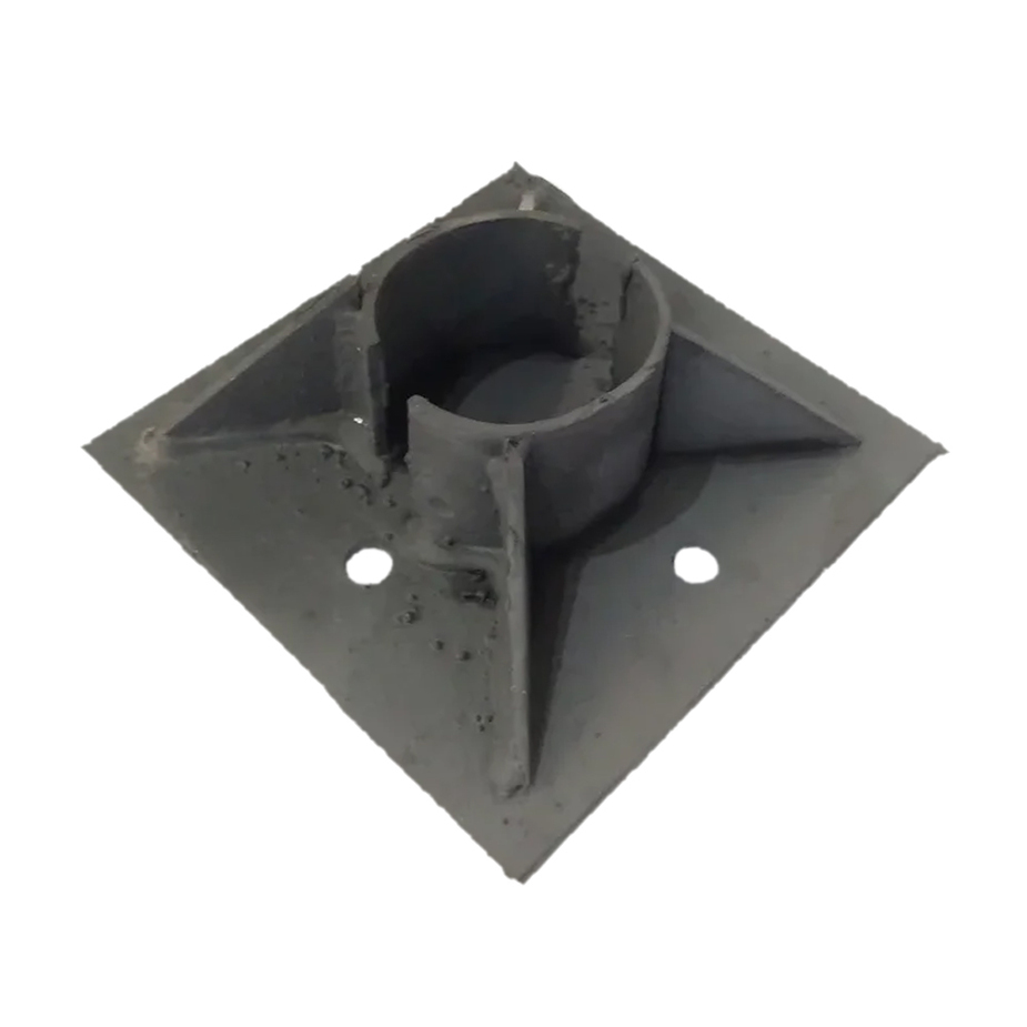 Оголовок для сваи d 89 усиленный, цвет черный купить в Санкт-Петербурге