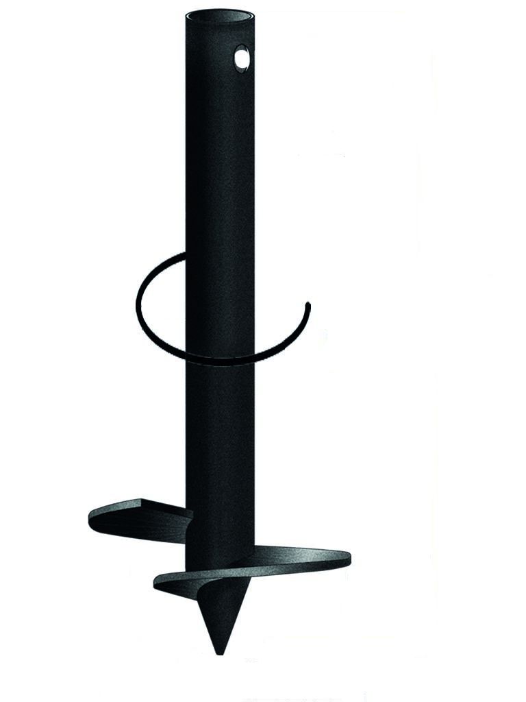 Свая d 76 Н-2000мм "Классик" цвет черный купить в Санкт-Петербурге