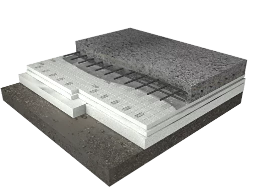 KNAUF Therm® ПОЛ Pro 50мм, 12 плит, 14.4м2, 1000х1200мм, 0.72м3 купить в Санкт-Петербурге