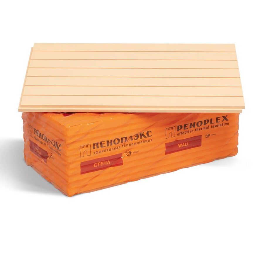 ПЕНОПЛЭКС СТЕНА® 100мм (4 плиты) экструзионный пенополистирол 0,277м3 купить в Санкт-Петербурге