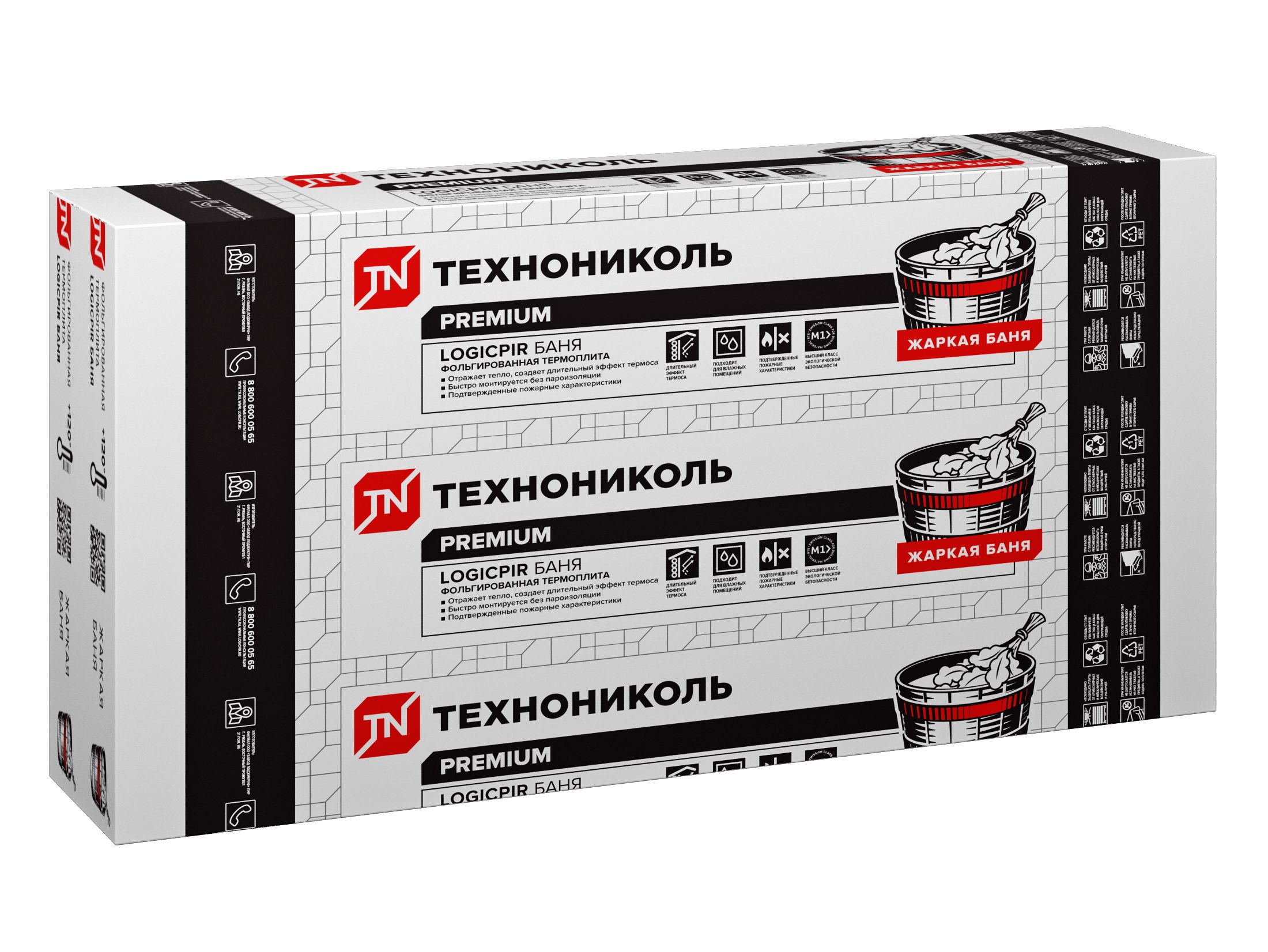 LOGICPIR® Ф/Ф L Баня 1190х590х40мм купить в Санкт-Петербурге