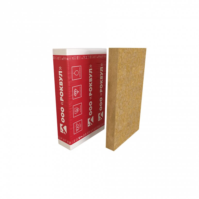 Rockwool ФАСАД БАТТС Оптима 150х600х1200/2шт/1.44м2/0.216м3 (32упак/палл) купить в Санкт-Петербурге