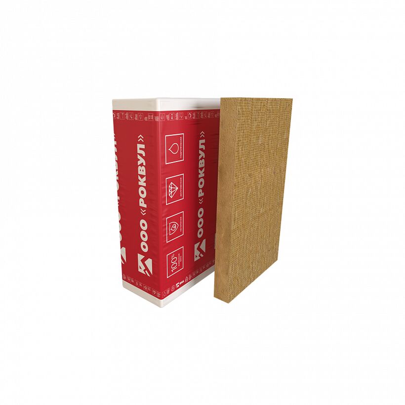 Rockwool РУФ БАТТС Н Оптима 50х600х1000/6шт/3.6м2/0.18м3 (32упак/палл) купить в Санкт-Петербурге