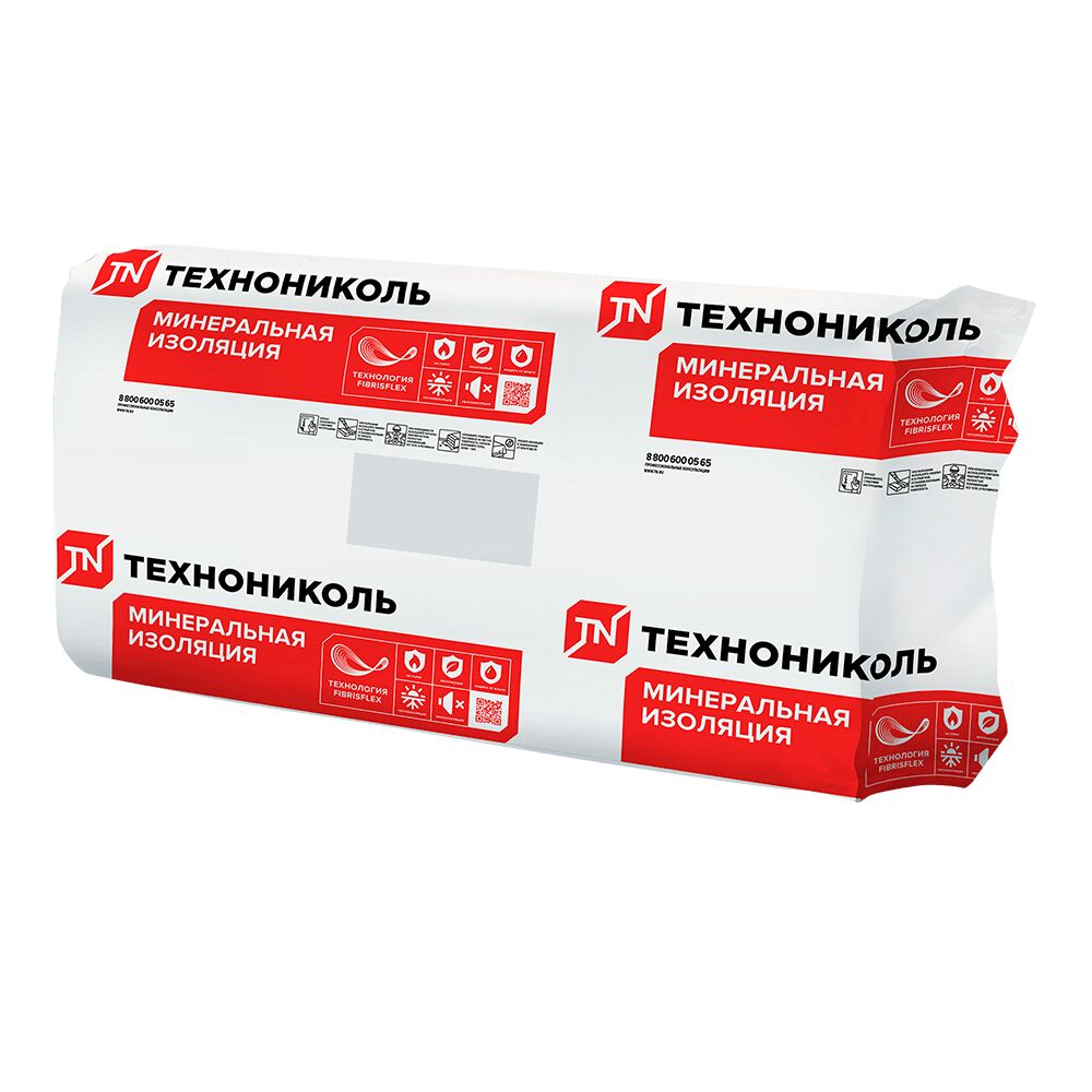 Утеплитель Фасад (ТН СВ 33) ПРОФ 70мм, 600х1200мм, 14 плит, 10.08м2, 0.706м3 купить в Санкт-Петербурге