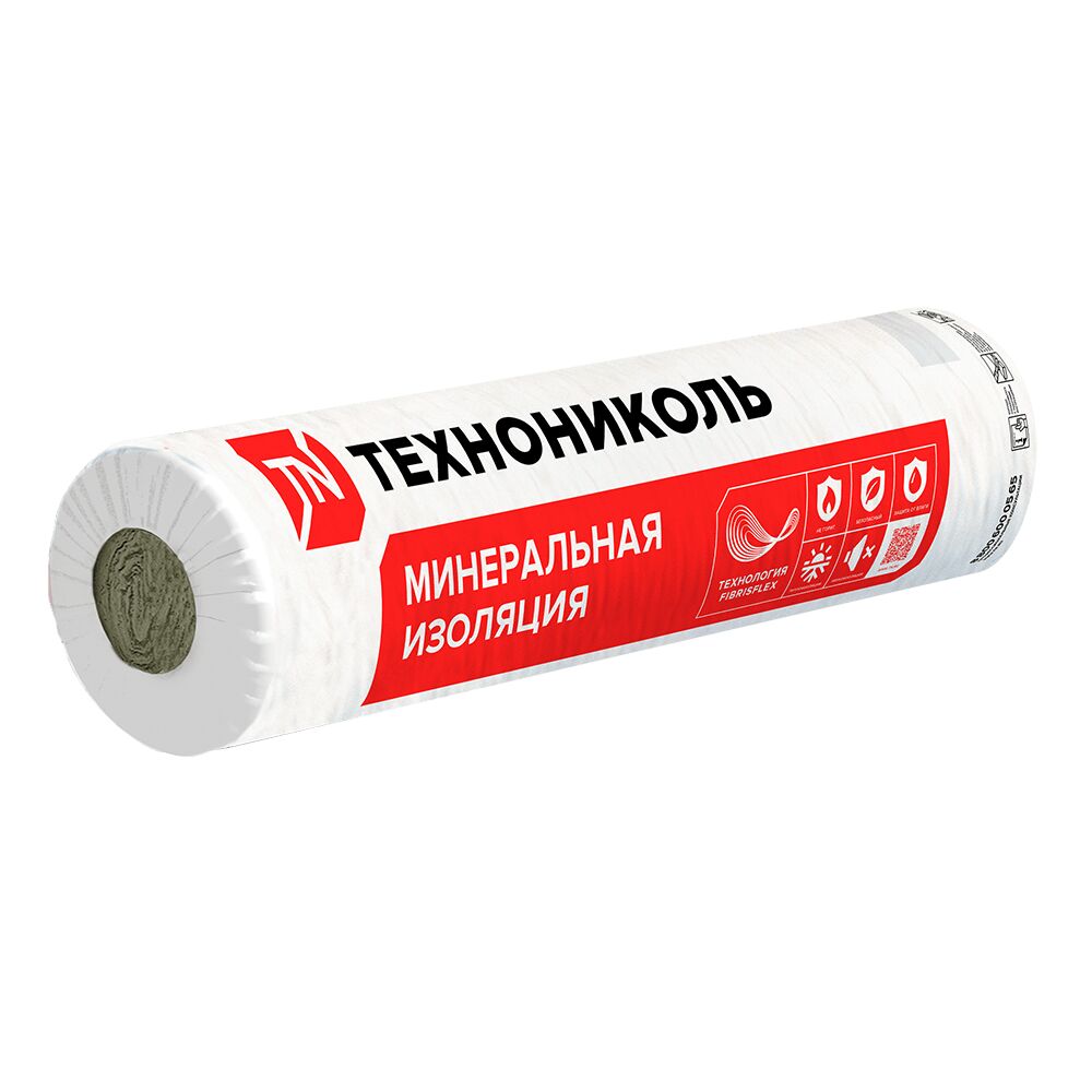 Утеплитель Тёплый каркас (ТН СВ 37) ПРОФ 100мм, 1220х8500мм, 1 мат, 10.37м2, 1.037м3 купить в Санкт-Петербурге