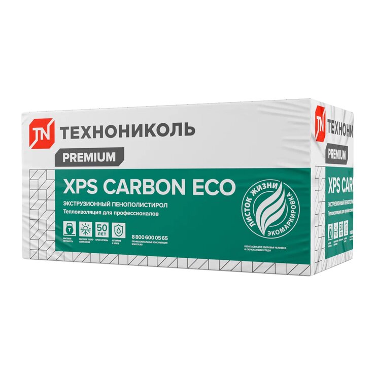 CARBON ECO (КАРБОН ЭКО) L-50х580х1180мм/8шт/5.475м2/0.274м3 купить в Санкт-Петербурге