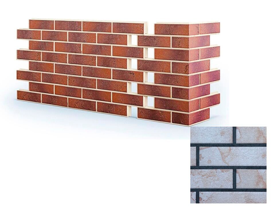 Термопанель угловая с плиткой KERAMIN Айдахо ППС 250х250х600х60мм ЕВРОПА купить в Санкт-Петербурге