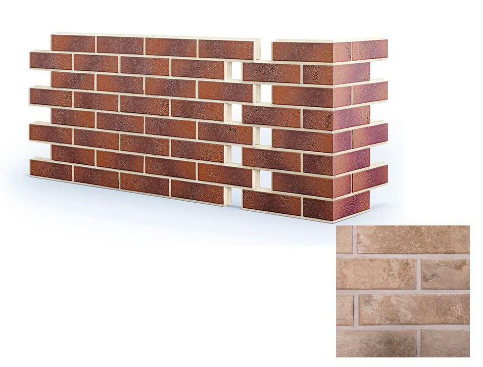 Термопанель угловая с плиткой KERAMIN КОЛОРАДО ППС 250х250х600х80мм ЕВРОПА купить в Санкт-Петербурге