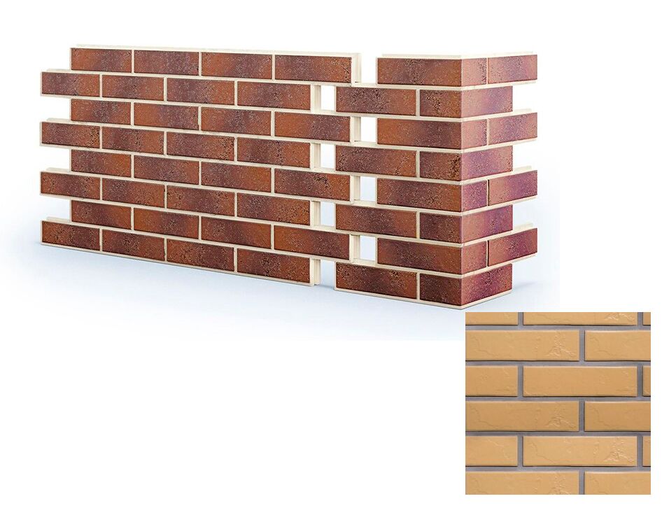 Термопанель угловая с плиткой KERAMIN ТЕХАС 3 ППС 250х250х600х60мм ЕВРОПА купить в Санкт-Петербурге