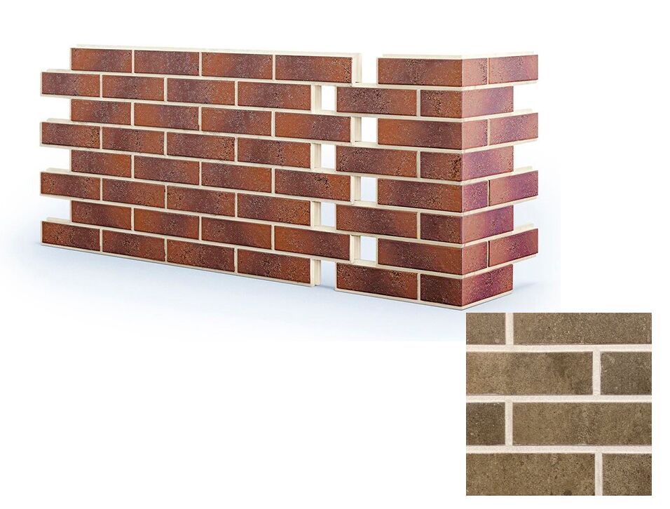 Термопанель угловая с плиткой KERAMIN Юта 4 ППС 250х250х600х60мм  ЕВРОПА купить в Санкт-Петербурге