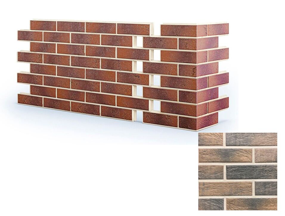 Термопанель угловая с плиткой Береза ППС 250х250х600х60мм ЕВРОПА купить в Санкт-Петербурге