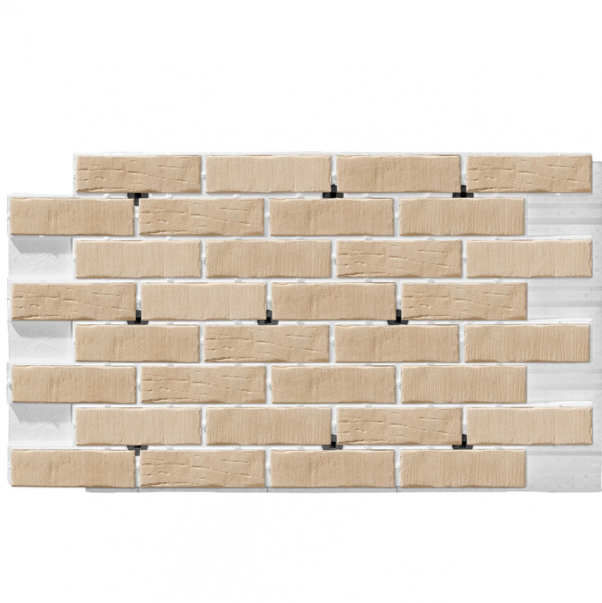 Leonardo Stone Термопанель Плоскость Нью-Йорк 051 1000х640х60мм 0,64м2/шт купить в Санкт-Петербурге