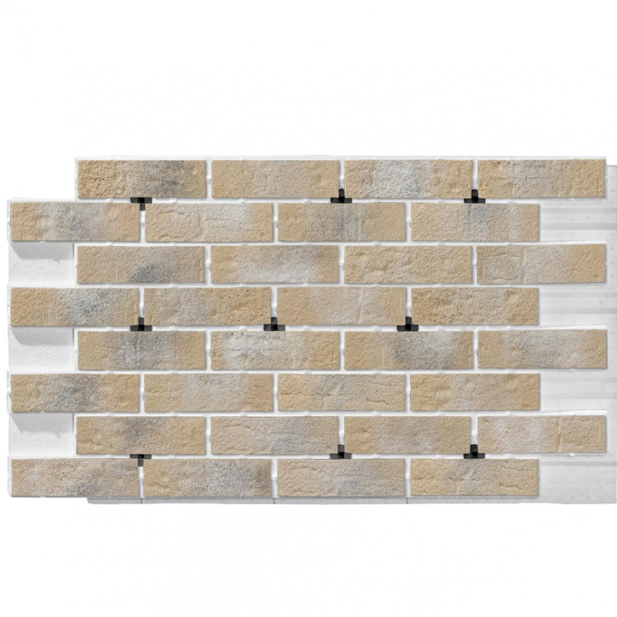 Leonardo Stone Термопанель Плоскость Перт 052 1000х640х60мм 0,64м2/шт купить в Санкт-Петербурге