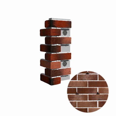 Leonardo Stone Термопанель Углы Нью-Йорк 103 370х370х640х60мм 0,64пог. м/шт купить в Санкт-Петербурге