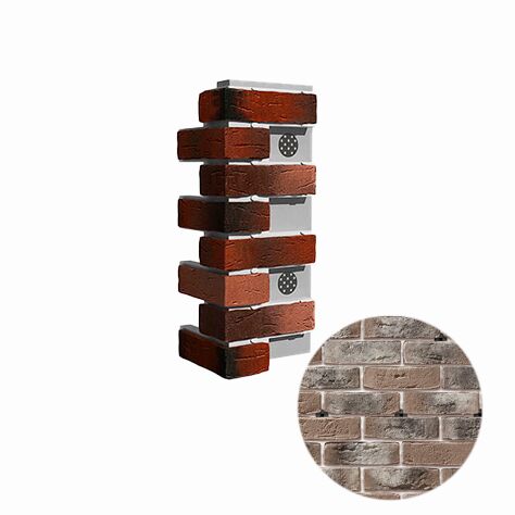 Leonardo Stone Термопанель Углы Дижон 403 370х370х640х60мм 0,64пог. м/шт купить в Санкт-Петербурге