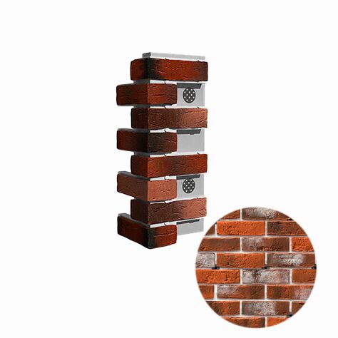 Leonardo Stone Термопанель Углы Дижон 480 370х370х640х60мм 0,64пог. м/шт купить в Санкт-Петербурге