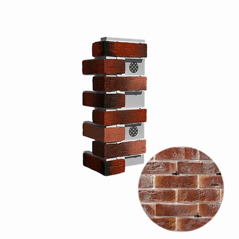 Leonardo Stone Термопанель Углы Дижон 330 370х370х640х60мм 0,64пог. м/шт купить в Санкт-Петербурге