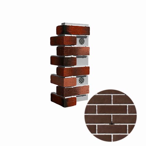 Leonardo Stone Термопанель Углы Денвер 709 370х370х640х60мм 0,64пог. м/шт купить в Санкт-Петербурге