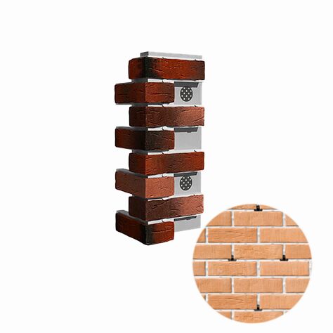 Leonardo Stone Термопанель Углы Нью-Йорк 955 370х370х640х60мм 0,64пог. м/шт купить в Санкт-Петербурге