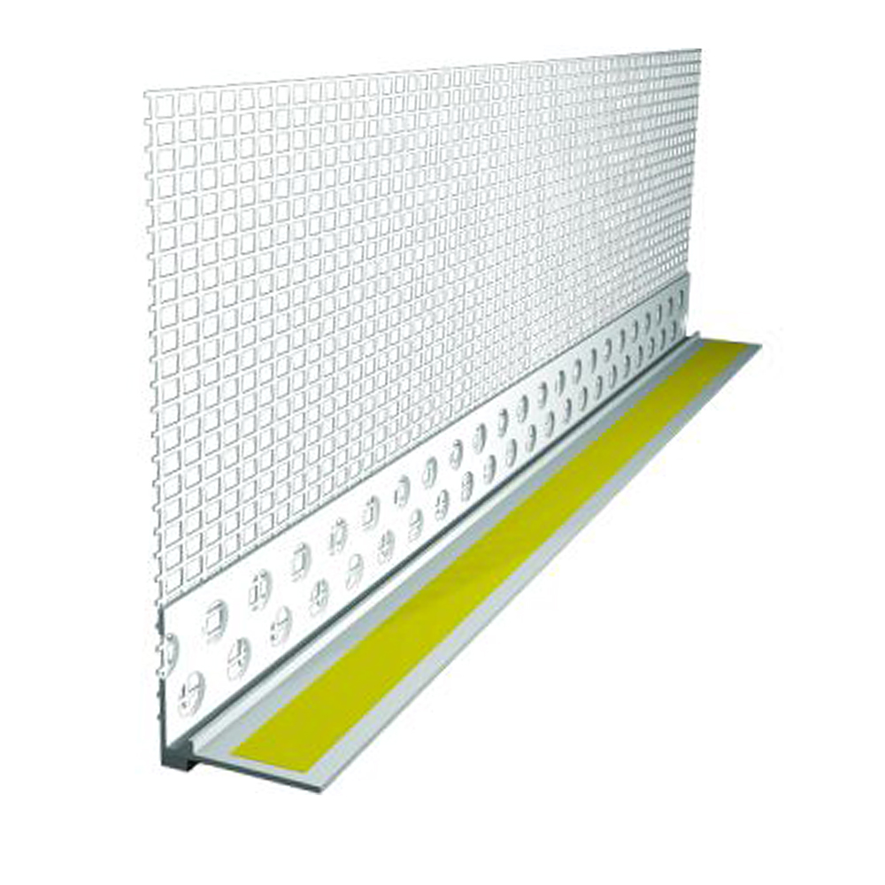 RU-TP-GLU 6мм Профиль примыкания оконный с сеткой LOBATHERM купить в Санкт-Петербурге