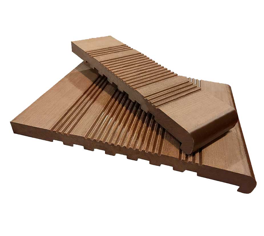 Ступень из ДПК Ecodeck шоколад купить в Санкт-Петербурге
