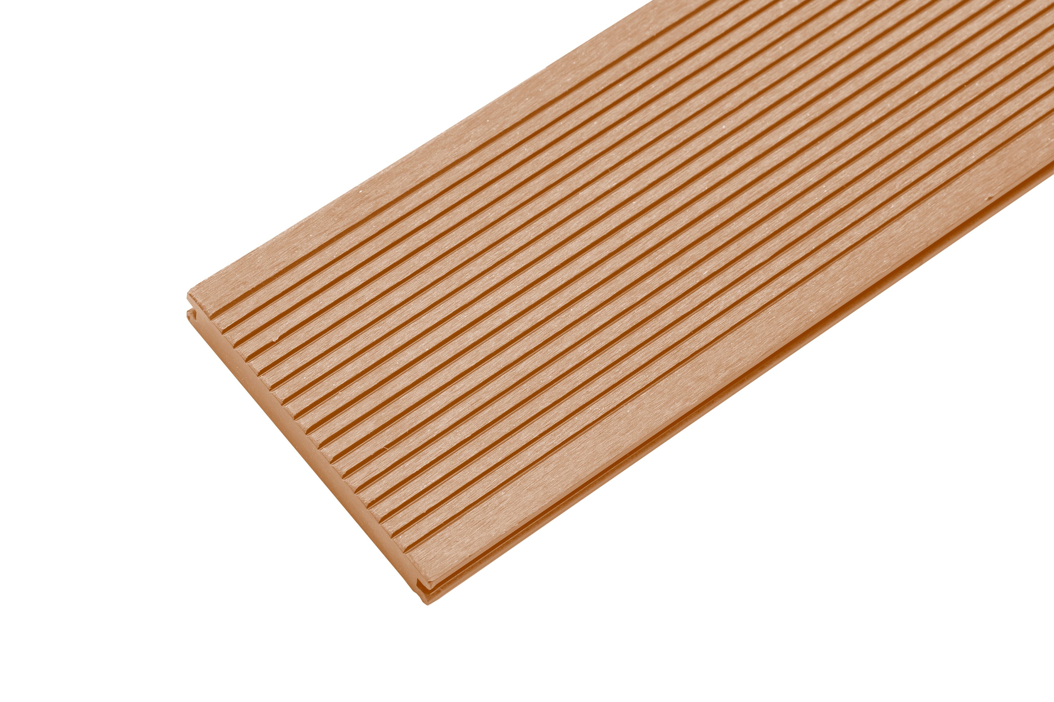 Доска террасная МПК полнотелая с пазом брашир с тиснением бежевый 150х18х3000мм Мастодек купить в Санкт-Петербурге