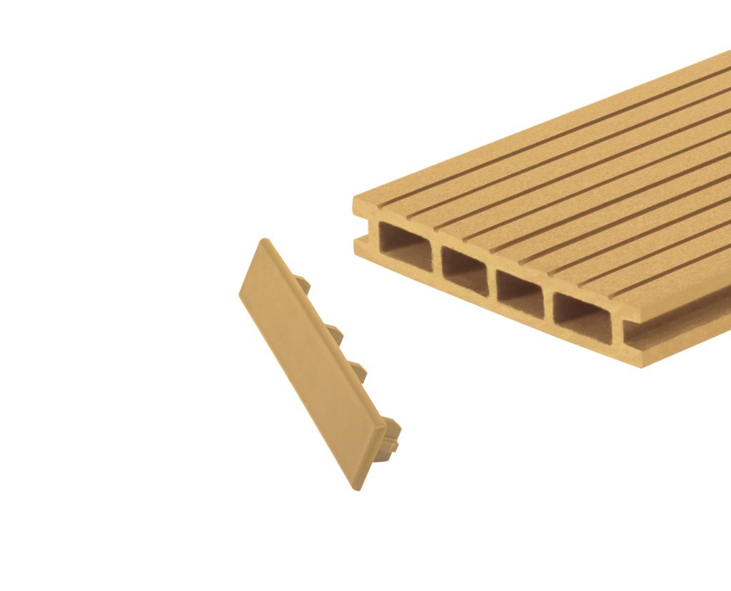 Торцевая заглушка GRINDERDECO, пластик, для доски ДПК, 150х25мм, уп=10шт купить в Санкт-Петербурге