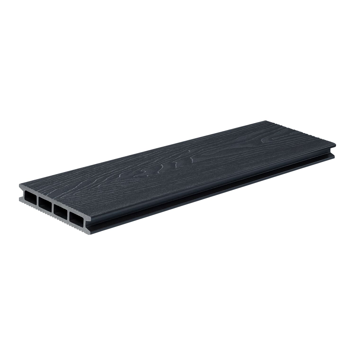 Террасная доска GRINDERDECO, ДПК, асфальт, 3D тиснение "дуб", 150х25х3000мм купить в Санкт-Петербурге