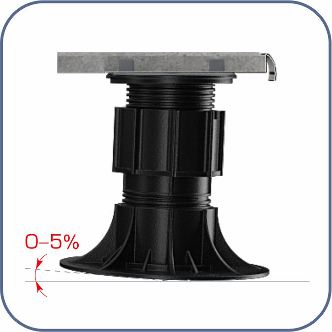 Опора регулируемая HILST LIFT HL2 50-75мм купить в Санкт-Петербурге